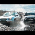 SUBARU WRX STI против НИВЫ по БЕЗДОРОЖЬЮ / СУБАРИСТ в ДОЛГАХ