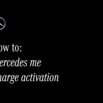 How to Activate Mercedes me Charge
