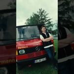 Vom T1 Feuerwehrfahrzeug zum Camper Van – jetzt bei “MeinMercedes” 🚒 | #shorts